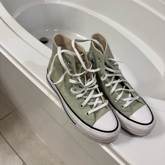 Green Platform Converse - Picture 5 of 7